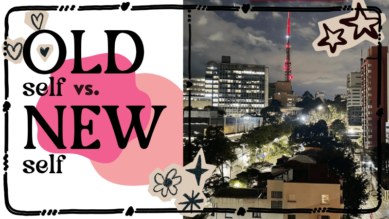 Your old self vs your new self | HelloRaine.com